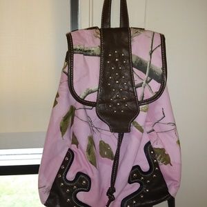 Country pink backpack